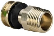 Alu pex-systemer - Viega Raxofix transition 25 x 3/4" sleeve/nipple gunmetal - 646325