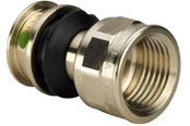 Alu pex-systemer - Viega Raxofix transition 25 x 3/4" socket/socket gunmetal - 646196