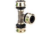 Alu pex-systemer - Viega Raxofix T-piece 32 x 25 x 32 mm gunmetal - 647469