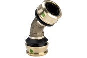 Alu pex-systemer - Viega Raxofix bend 45° 25 gunmetal / glossy - 647070