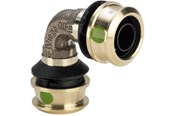 Alu pex-systemer - Viega Raxofix bend 90° 16 gunmetal / glossy - 647001