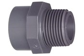 Plastrør og beslag - +GF+ Bush equal pvc pn16 d32-1 - 721910708