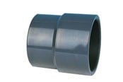 Plastrør og beslag - +GF+ Adaptsocket pvc pn16 d40-1 1/4" - 721910209