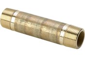 Gjengede beslag - Viega Nipple pipe 3/4" x 120 mm gunmetal - 267421