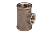 Gjengede beslag - Viega T-piece 1 1/4" gunmetal - 264284