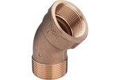 Gjengede beslag - Viega Bend 45° sleeve/nipple 2" gunmetal - 650711