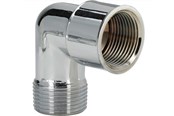 Gjengede beslag - Viega Angle 90° sleeve/nipple 1/2" chrome-plated brass - 102586