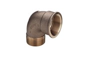 Gjengede beslag - Viega Bend 90° sleeve/nipple 2" gunmetal - 264147