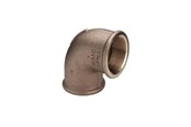 Gjengede beslag - Viega Bend 90° socket/socket 1 1/2" gunmetal - 269197