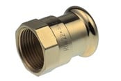 Trykkrør & Beslag - Vsh Fabrieken Xpress copper straight connector vsh female / female 22mmx3 / 4 cu - 38092