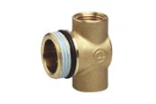 Gulvvarme - Pettinaroli End coupling for linear manifolds 1 x 12 x 38 - 070M-843