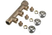 PEX-systemer - Roth manifold 3 x 15mm pex euro-red - 17046217.445
