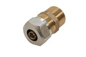 PEX-systemer - Roth connector 15 mm x 3/4" male red - 17046211.176