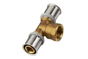 Alu pex-systemer - Roth ms tee 16 x 1/2" connector x 16 mm - 17045662.189