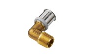 Alu pex-systemer - Roth ms transition elbow 26 x 1" nipple - 17045651.315