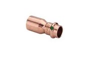Trykkrør & Beslag - Viega Profipress reduction 28 x 22 mm nipple/sleeve copper - 296506