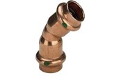 Trykkrør & Beslag - Viega Profipress bend 45° 28 Copper/bright 292362 - 292362