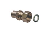 Alu pex-systemer - Uponor press adapter swivel nut 20-g3/4sn - 1070605