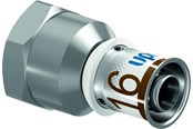 Alu pex-systemer - Uponor s-press plus adapter female thread 32 mm x 114 - 1070522