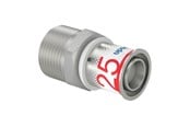 Alu pex-systemer - Uponor s-press plus adapter male thread 25 mm x 1 - 1070508