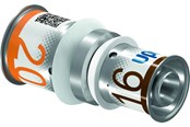 Alu pex-systemer - Uponor s-press plus reducer 25 x 20 mm - 1070554