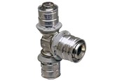 Alu pex-systemer - Uponor press tee reducer 50-32-50 - 1046926