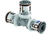 Alu pex-systemer - Uponor s-press plus pres tee 20 mm - 1070561