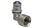 Alu pex-systemer - Uponor press elbow adapter female thread 40-rp1 1/2ft - 1046910