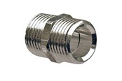 Alu pex-systemer - Uponor coupling plated uni 1/2mt-1/2mt - 1013894