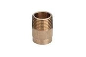 Kobberrør og beslag - Viega Transition sleeve/nipple 22 mm x 3/4" gunmetal - 100322