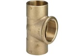 Kobberrør og beslag - Viega T-piece 15 x 1/2" x 15 mm gunmetal - 102401