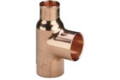 Kobberrør og beslag - Viega T-piece 22 x 22 x 18 mm copper - 104702