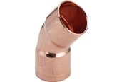 Kobberrør og beslag - Viega Bend 45° m/m 18 mm copper - 101077