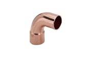 Kobberrør og beslag - Viega Bend 90° nipple/socket 12 mm copper - 101510