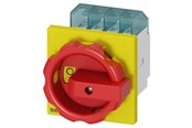 Komponenter for switchboxes og skap - Siemens Emergency stop switch 16a/690v 400v/7.5kw 3ld2003-0tk53 - 3LD2003-0TK53