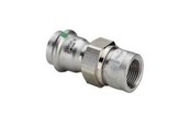 Trykkrør & Beslag - Viega Sanpress Inox transition fitting 22 x 3/4" Stainless steel/bright 437503 - 437503