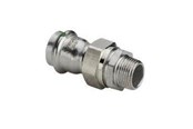 Trykkrør & Beslag - Viega Sanpress Inox transition fitting 28 x 1" Stainless steel/bright 438333 - 438333