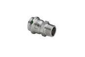 Trykkrør & Beslag - Viega Sanpress Inox transition 28 mm x 3/4" stainless steel - 436513
