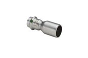 Trykkrør & Beslag - Viega Sanpress Inox reduction 54 x 28 mm stainless steel - 436346