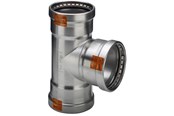 Trykkrør & Beslag - Viega Sanpress Inox XL T-piece 76.1 mm stainless steel - 482718
