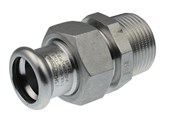 Trykkrør & Beslag - Vsh Fabrieken Xpr stainless str union ff 15xr1/2 - 6192120