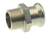 Trykkrør & Beslag - Vsh Fabrieken Xpr stainless str conn fm 54xr3/2 - 6190734