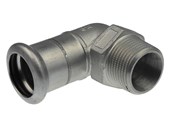 Trykkrør & Beslag - Vsh Fabrieken Xpr stainless angl ad 90 deg. fm 18xr1/2 - 6190888
