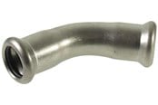 Trykkrør & Beslag - Vsh Fabrieken Xpr stainless elbow e 45 deg. ff 88.9 - 6230070
