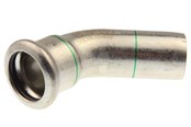 Trykkrør & Beslag - Vsh Fabrieken Xpr stainless elbow 45 deg. øf 18 - 6190129