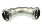Trykkrør & Beslag - Vsh Fabrieken Xpr stainless elbow 90 deg. ff 28 - 6190239