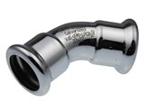 Trykkrør & Beslag - Vsh Fabrieken Xpr carbon elbow 45 deg. ff 54 - 6201767