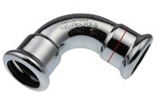 Trykkrør & Beslag - Vsh Fabrieken Xpr carbon elbow 90 deg. ff 28 - 6201580
