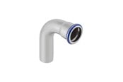 Trykkrør & Beslag - Geberit Bend w/ plend stst 90g d42 - 33307