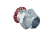 Trykkrør & Beslag - Geberit Adapter mt cst d15-r1/2 zn-pl - 21703